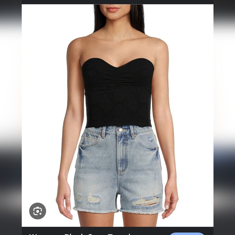 Gianni Bini  Sleeveless Corset Knit Top